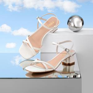 女鞋细带休闲夏季2022年女新款24rx0206rebacca瑞贝卡女鞋旗舰店