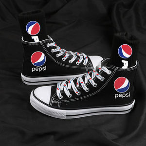 回力2021夏秋季新款帆布鞋女百事可乐联名板鞋男女情侣板鞋