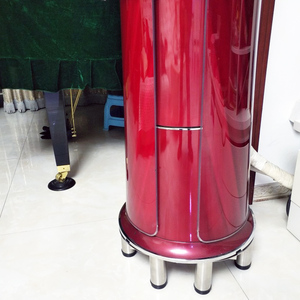 不锈钢空调底座圆形柜机垫高托架格力美的海尔通用方式脚架内机垫