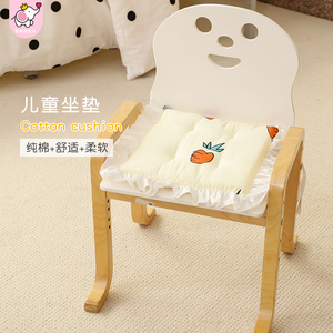 儿童坐垫学生幼儿园椅垫卡通纯棉婴儿宝宝推车座垫亲肤透气