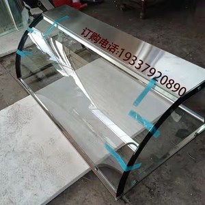 摆摊小吃柜玻璃罩子熟食卤肉炸鸡防尘玻璃罩冰台凉菜点菜台玻璃柜