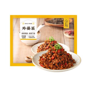 珍味小梅园外婆菜160g*6袋网红半成品家庭装懒人速食加热即食菜