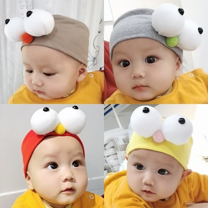 男宝宝发带头饰生日一百天1周岁护脑门囟门婴儿发箍可爱超萌韩国