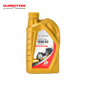 qjmotor贝壳金装1l sn级 15w-50全合成摩托车润滑油机油