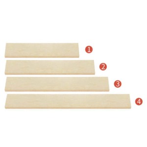 幼儿园建构区积木长条木板安吉游戏户外大型玩具