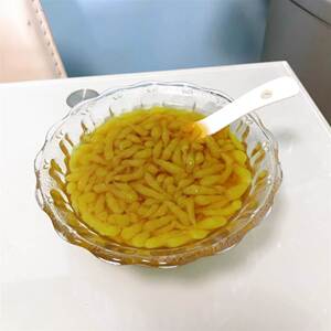 广西灵山特产食用槐花粉凉粉半成品做煮米凉黄槐花粉专用米粉虫蛆