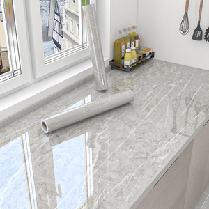 厨房灶台防油贴纸防水防潮自粘墙纸台面橱柜子耐高温大理石保护膜