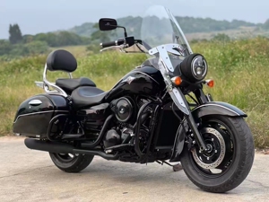 进口复古太子哈雷883巡航川崎火神1600雅马哈竞速400金刚狼摩托车