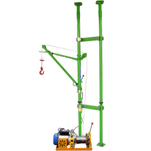 意尚木情室内双柱吊运机电动220v高层吊玻璃吊门窗建筑装修小型吊