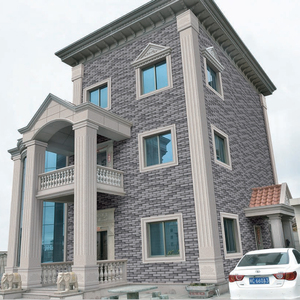 外墙罗马柱线条方形