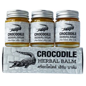 泰国鳄鱼膏祛痘印疤痕淡化皱纹黑眼圈皮肤滋润修复鳄鱼油青草膏