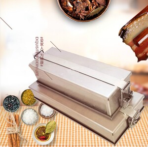 不锈钢压猪头肉神器碎肉压肉盒火锅店冻肉牛羊肉卷压肉成型模具盒