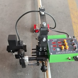 集装箱板自动焊接小车磁力直线摆动式硬轨道可水平垂直角焊对接焊