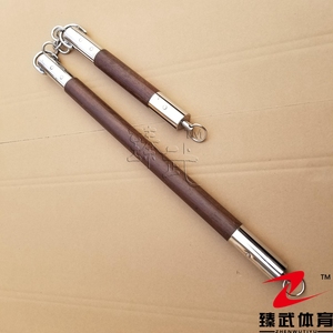 梢子棍小盘龙棍连枷棍双手梢子棍双节棍奇门软兵器武术器械