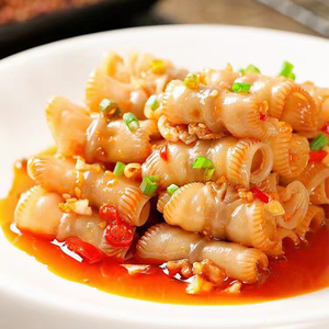 凉拌椒香雁唇香辣鹅唇即食凉菜餐饮饭店酒店半成品特色菜商用食材