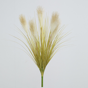 假花装饰干花墙吊花墙上房间花盆墙壁创意苇草铁艺绿植落地芦苇.