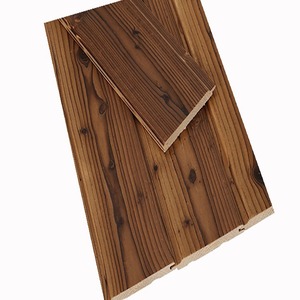 樟子松防腐木免漆桑拿板 木扣板 吊顶板墙裙护墙板实木隔断墙板