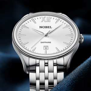 男士手表 简约nobel商场同款 十大品牌 名牌诺贝尔 瑞士石英腕表