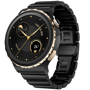 适用三星watch6/5/4classic手表表带陶瓷温润高级watch3/active2/gears官方款腕带蝴蝶扣S3/S4屏幕配件钢化膜