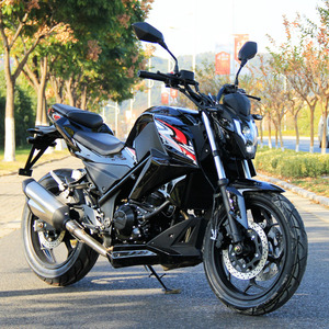 新款枭风9号双缸水冷400cc街车川崎大蟒蛇n19重机车趴赛摩托车