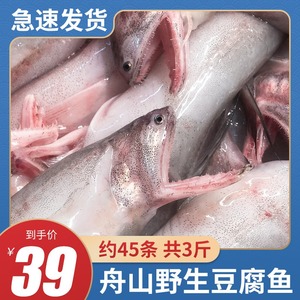 【3斤装】舟山龙头鱼新鲜豆腐鱼海鲜鲜活水产冷冻九肚鱼水潺特产