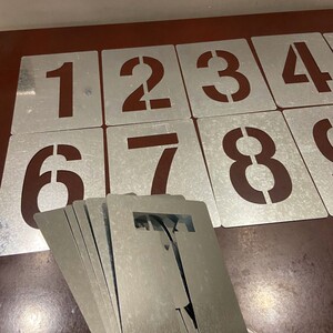 喷字模板字牌定做铁皮