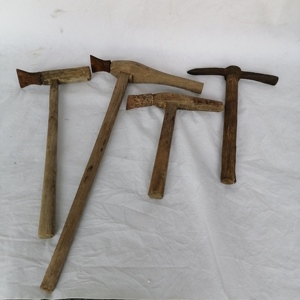 民俗怀旧收藏老木锛斧木农村旧农具农耕旧货农家院老物件装饰摆件