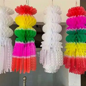 清明节用品灯笼白事纸幡纸球幡纸吊清明吊拉花上坟祭祖扫墓奠用品