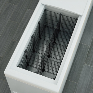 冰柜隔断分格小型家用海尔美的冷冻分隔栏隔板食品分类篮子分格网