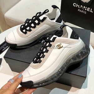 20新款正品chanel香奈儿双cc气垫增高厚底休闲运动鞋老爹鞋女鞋