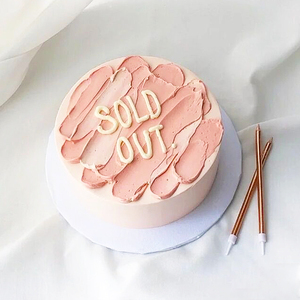 粉色简约网红创意爆款甜品水果生日蛋糕全国同城合肥深圳配送店