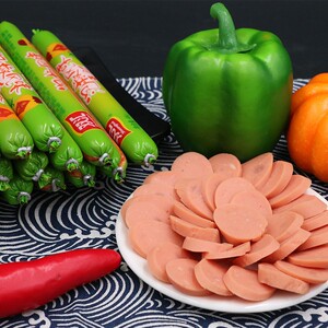 泡椒火腿肠 泡椒味双汇炒菜用鸡肉肠小零食 休闲 即食 香肠小吃的