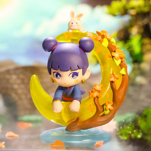 popmart泡泡玛特非人哉发呆哪吒十二时令花盲盒确认款手办