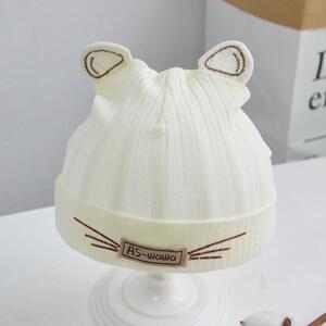 欧洲进口代早产儿婴儿帽子夏保薄款胎帽0-2个月春夏季纯棉初新生