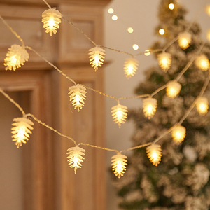 圣诞节装饰灯串LED星星灯串小彩灯闪灯串灯满天星雪花氛围小灯