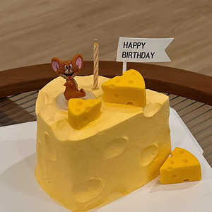 猫和老鼠生日蛋糕生肖鼠蛋糕儿童卡通汤姆和新款杰瑞全国同城配送