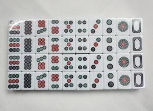 40张牌筒全新36号大八号竹丝筒子牌 二杠 子功 不是麻将牌 六色