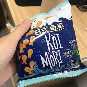 上好佳日式鱼果海苔味7g*40包儿童薯片膨化办公室休闲零食小包
