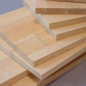 定制白色实木生态板木质板材简约收纳隔层板衣柜书柜搁板桌面板