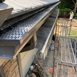 新品导流槽屋檐雨水槽p天沟雨水管别墅落水系统pvc天沟雨水槽定制