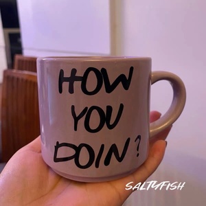 lobster friends 老友记 美剧周边 咖啡杯 水杯 300ml