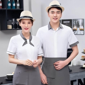 海底捞白色工作服