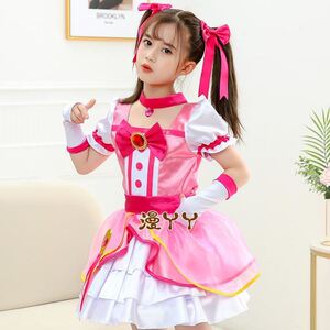小伶魔法世界2变身裙子欧若拉公主服小玲连衣裙儿童cos服装