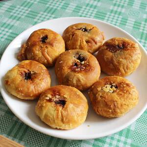 徽酥家利烧饼黄山特产梅菜扣肉酥饼徽州老字号安徽零食糕点小吃