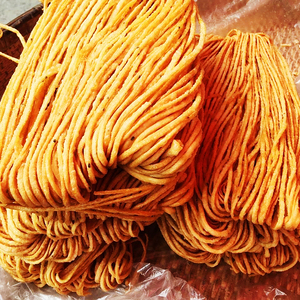 沭阳特产宿迁馓子油炸咸味散子农家手工芝麻粗细撒子零食糕点