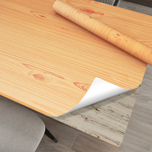 桌面贴纸防水防油仿真木纹桌纸墙纸自粘桌子书桌餐桌家具翻新桌贴
