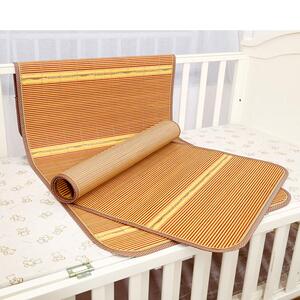 夏季幼儿园儿童床凉席婴儿小孩双面推车竹席学生午睡亚草席子定做