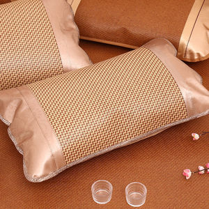 夏季枕头套高档凉席枕套冰丝枕席学生宿舍单人枕45*75藤席枕套