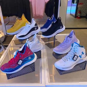 curry 8库里8鸳鸯生日棉花糖大童篮球鞋6代男女中高帮战靴3023085