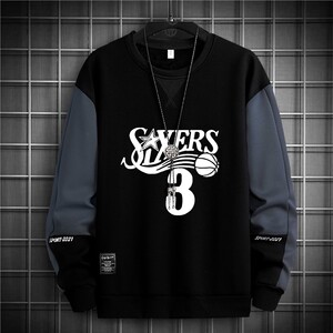 答案之王艾弗森篮球卫衣男联名周边衣服上衣长袖春季圆领潮2022年